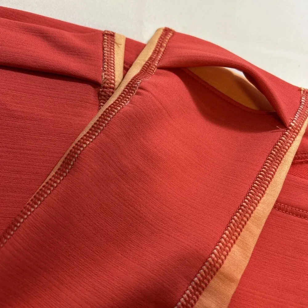 Nike Pro Women's‎ Hyperwarm Fade Training Large Top Medium Pants Coral Peach